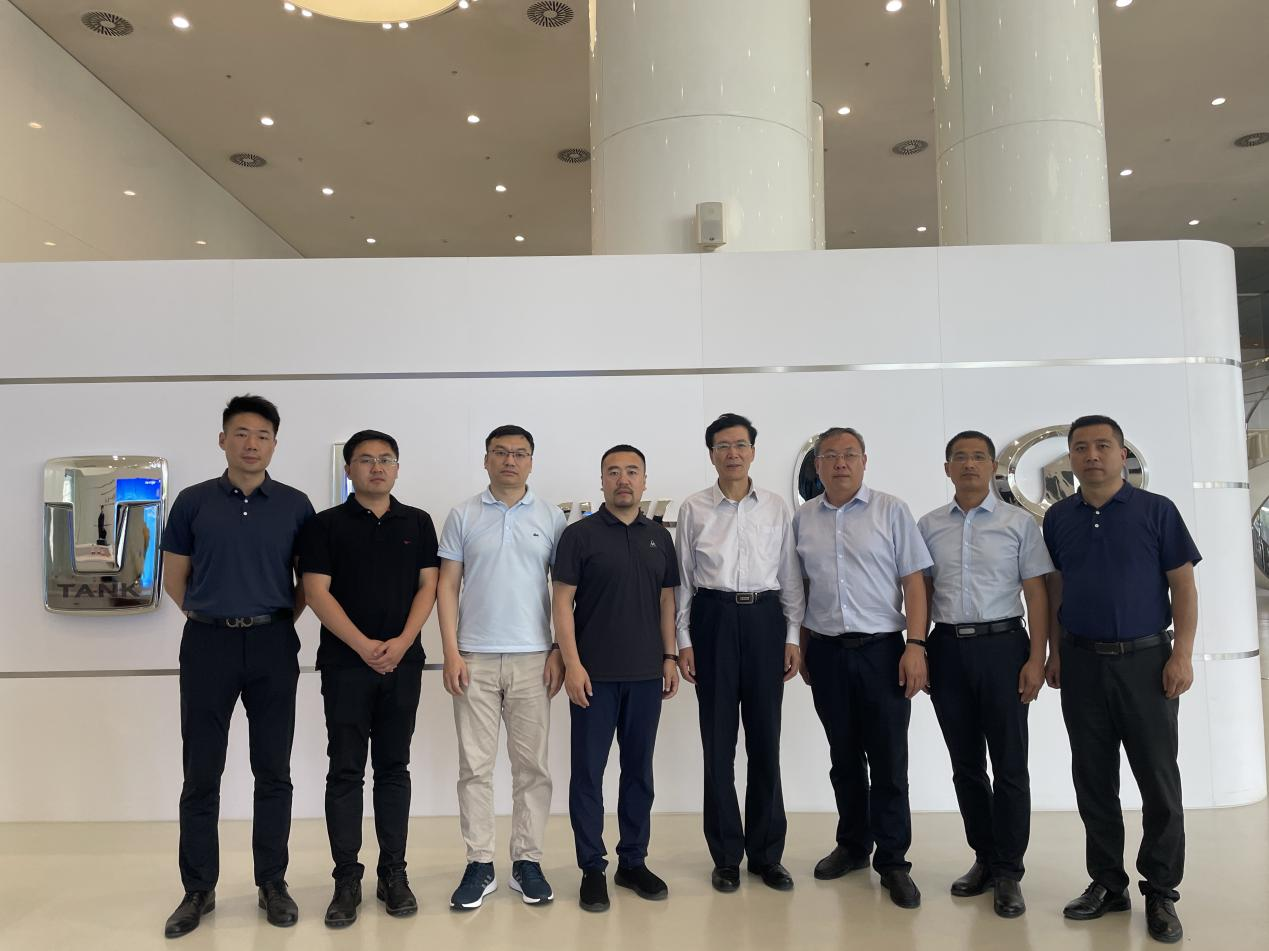 中国机电一体化技术应用协会会长李亚平赴长城汽车调研