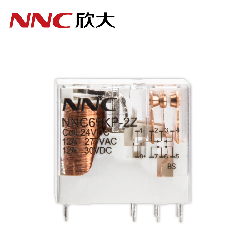 欣大电气NNC69KP-2Z代替14FC-2ZG2R电磁继电器12A中间继电器