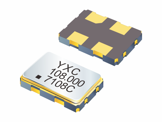 YXC可编程晶振，频点100MHz，封装5032，应用于AI服务器