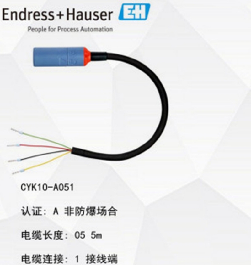 德国E+H恩德斯豪斯CYK10-A051数字电极电缆五米