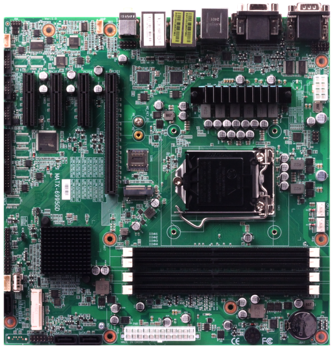 华北工控MATX-6995GD新品发布！支持8/9代 Intel Core处理器的高扩展性主板