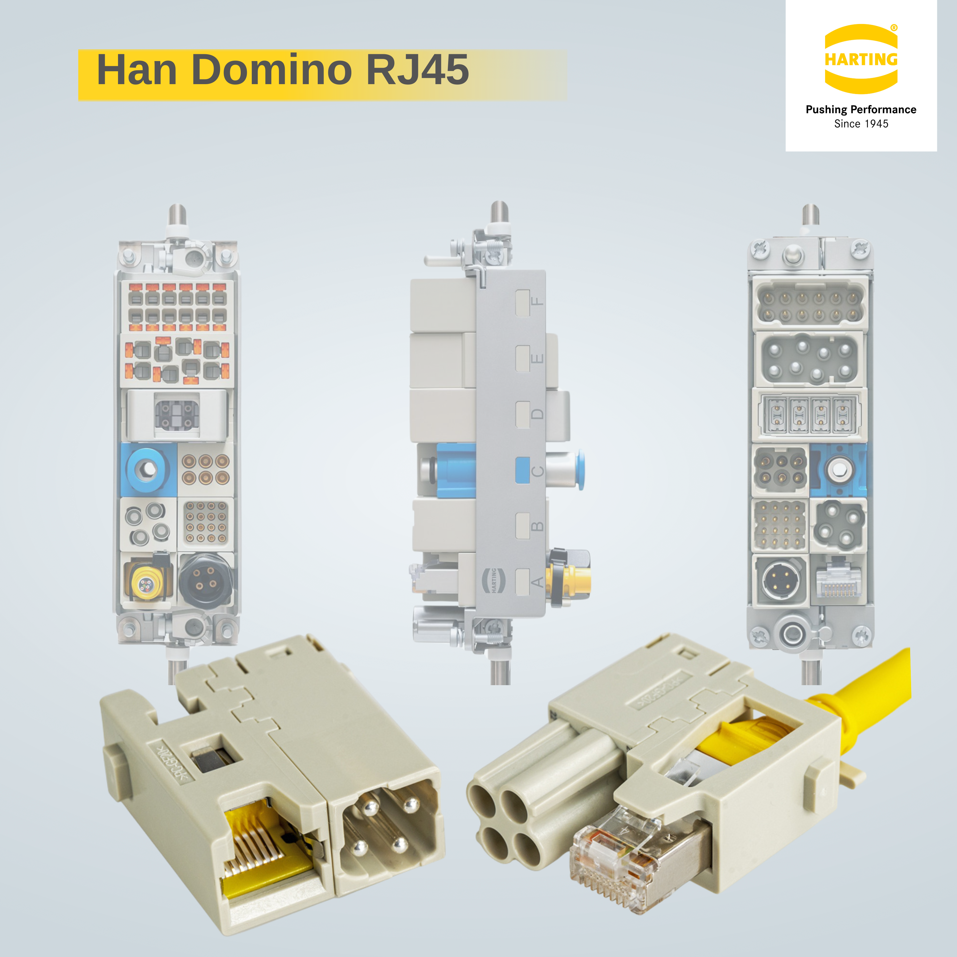 Han Domino RJ45模块