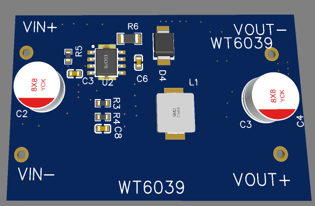 80V转5V2000mA毫安WT6039