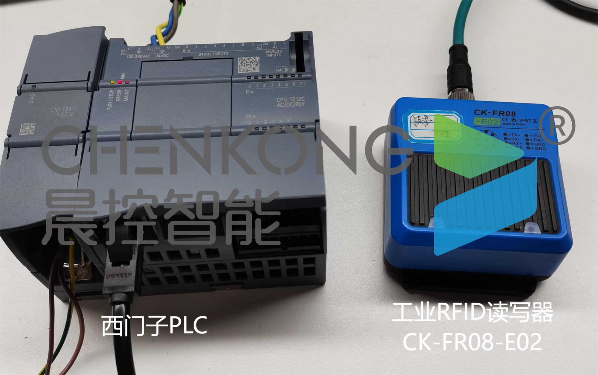 晨控CK-FR08與西門子PLC配置Profinet通訊連接操作手冊