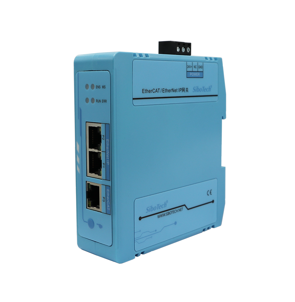 EtherCAT轉EtherNet/IP解決方案-泗博網關CEI-382