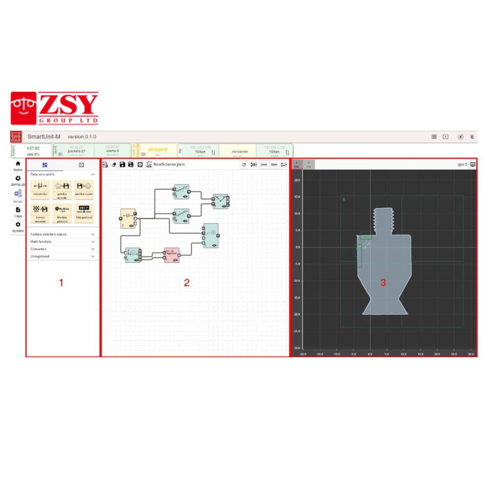 英国真尚有_投影图像测量仪ZM105.2D圆柱电池外径检测