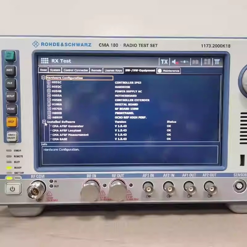 罗德与施瓦茨R&S CMA180无线电通信测试仪