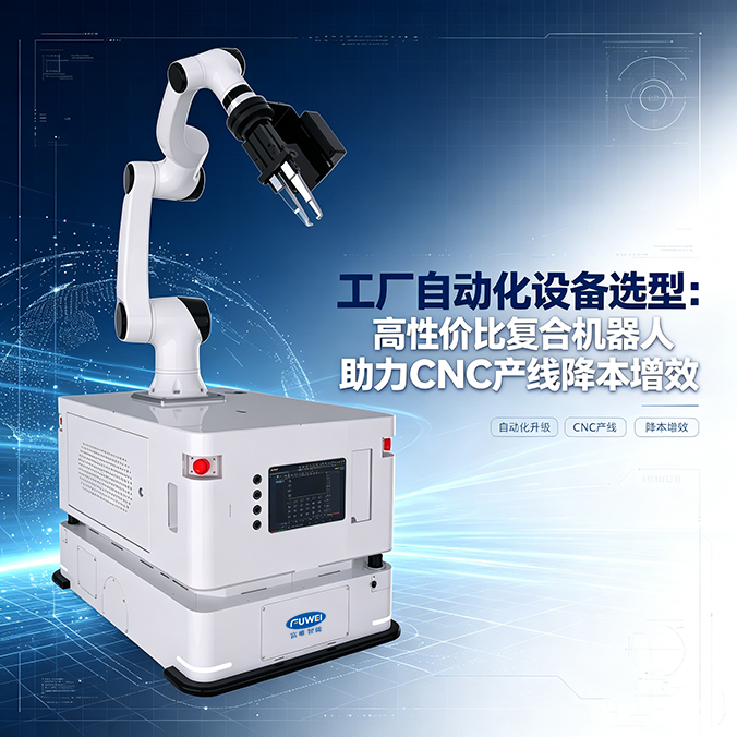 工厂自动化设备选型：高性价比复合机器人助力CNC产线降本增效