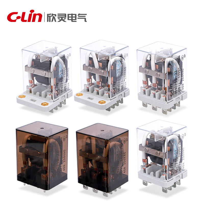 欣灵HHC71B-2Z/3Z电磁继电器 多种安装方式